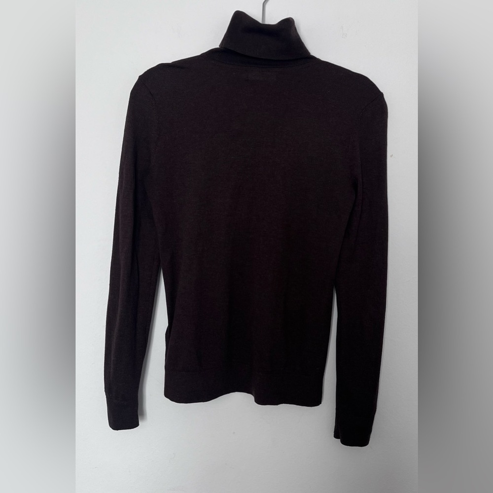 Polo Ralph Lauren dark brown turtleneck Sweater - Picture 4 of 4